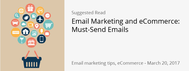 eCommerce and Email Marketing Emails